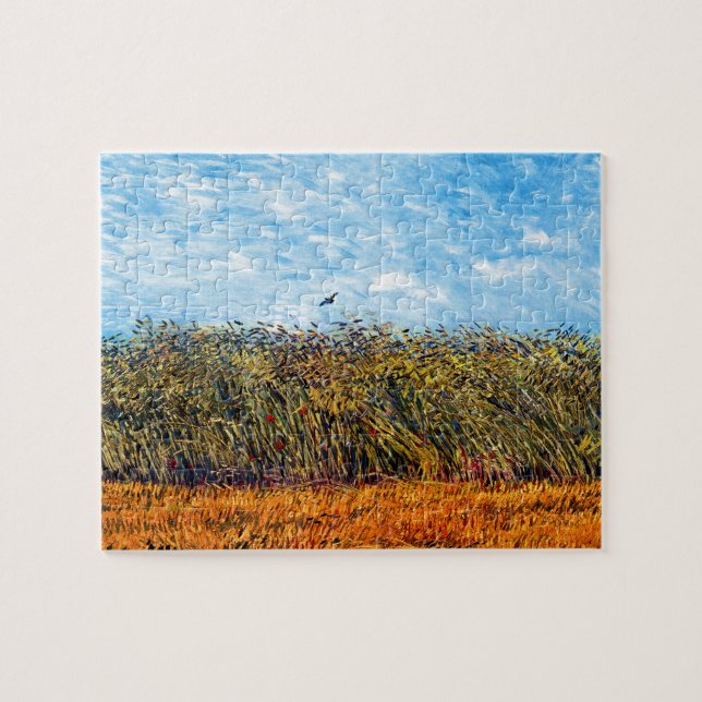 Puzzle Vincent Van Gogh - Campo De Trigo Con Un Largo (Horizontal)