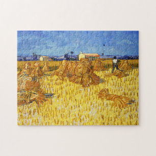 Puzzle Vincent van Gogh - Cosecha en Provenza