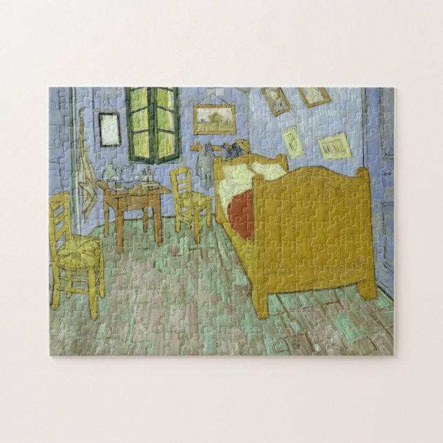 Puzzle VINCENT VAN GOGH - dormitorio en Arles 1888 (Horizontal)