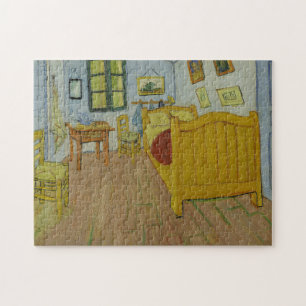 Puzzle Vincent Van Gogh, dormitorio en Arles, primera ver