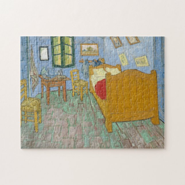 Puzzle Vincent Van Gogh, Dormitorio en Arles, segunda ver (Horizontal)