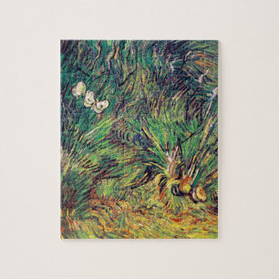 Puzzle Vincent Van Gogh - Dos Mariposas Blancas Arte Fino