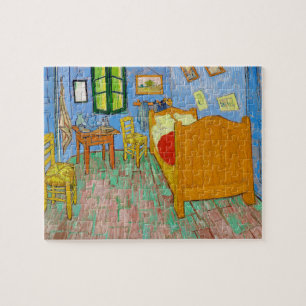 Puzzle Vincent Van Gogh El dormitorio en Arles