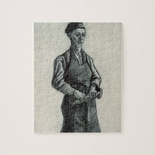 Puzzle Vincent van Gogh el   el herrero joven, 1882
