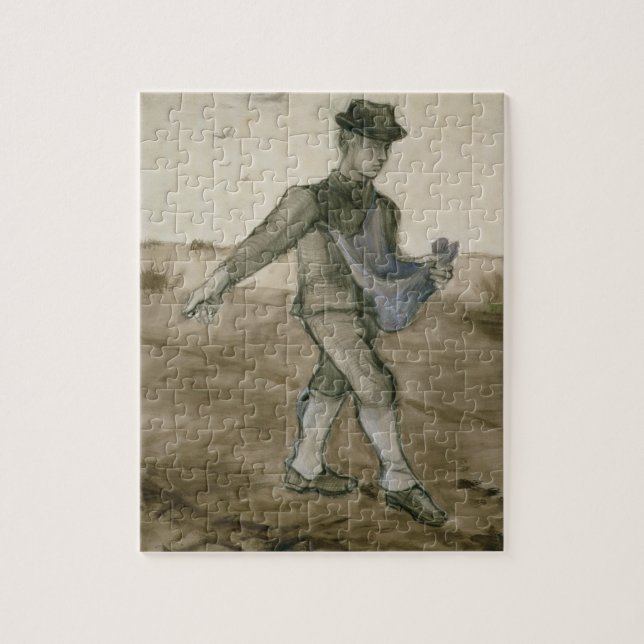 Puzzle Vincent van Gogh el | el sembrador, 1881 (Vertical)