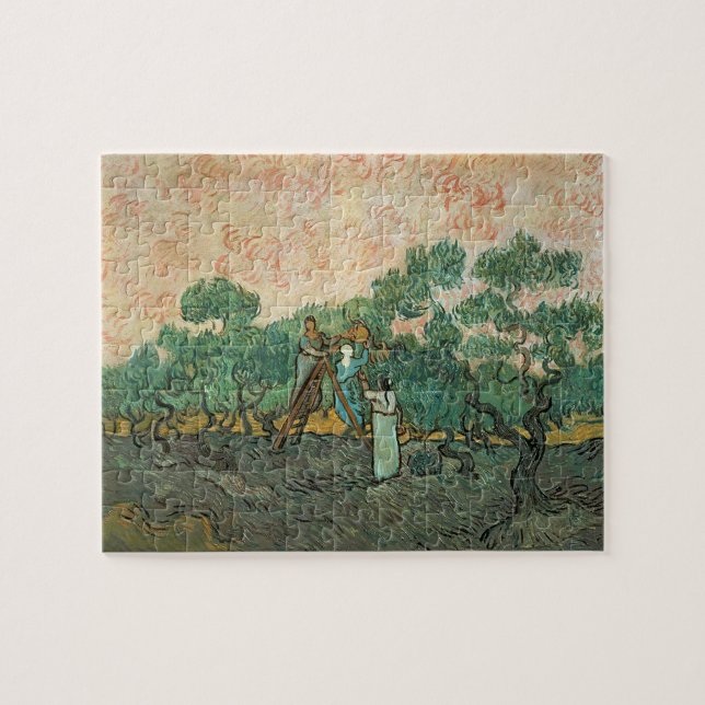 Puzzle Vincent van Gogh el | los recogedores verdes (Horizontal)