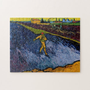Puzzle Vincent van Gogh - El sembrador: Afueras de Arlés