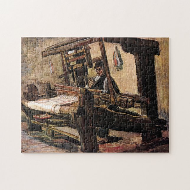 Puzzle Vincent Van Gogh - El tejedor - Bella Artes (Horizontal)