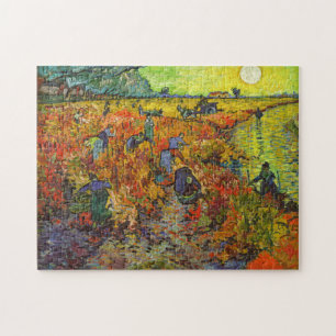 Puzzle Vincent van Gogh - El Viñedo Rojo
