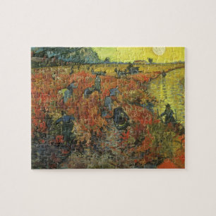 Puzzle Vincent van Gogh - El Viñedo Rojo
