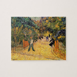 Puzzle Vincent van Gogh - Entrada al Parque Público, Arle