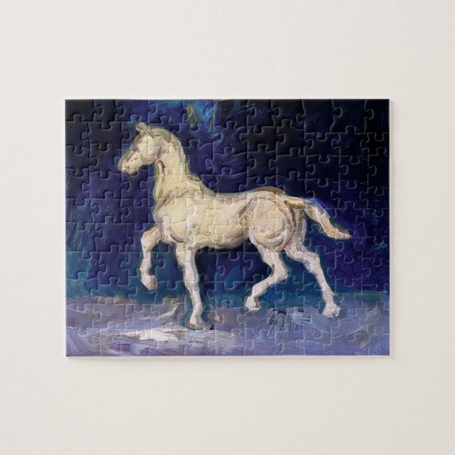 Puzzle Vincent Van Gogh - Estatuilla de yeso de un caball (Horizontal)