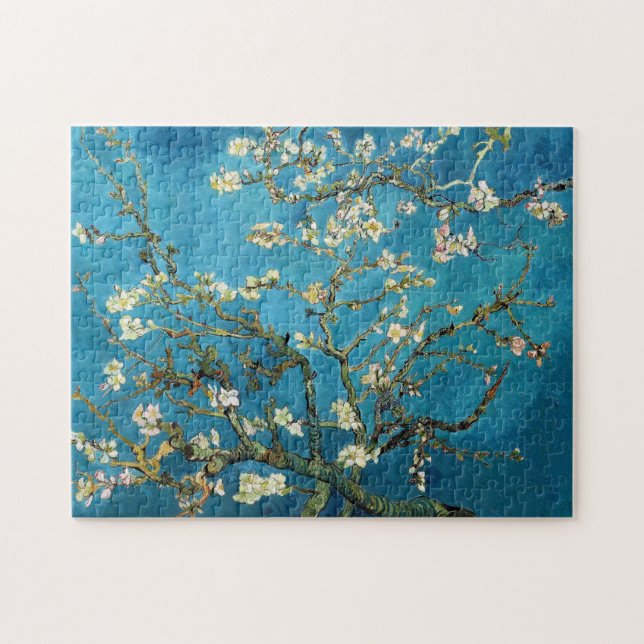 Puzzle Vincent van Gogh, floreciente árbol de almendros (Horizontal)