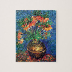 Puzzle Vincent Van Gogh - Fritilarias en un jarrón de cob
