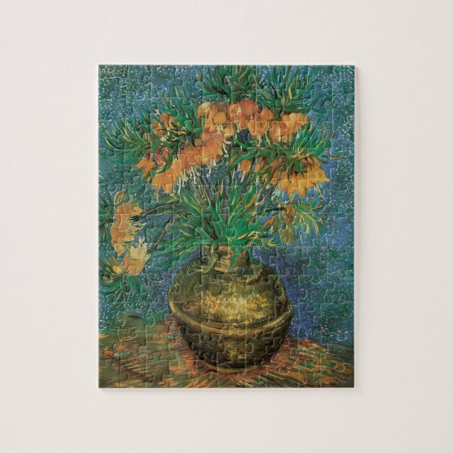 Puzzle Vincent van Gogh - Fritillarias en un jarrón de co (Vertical)