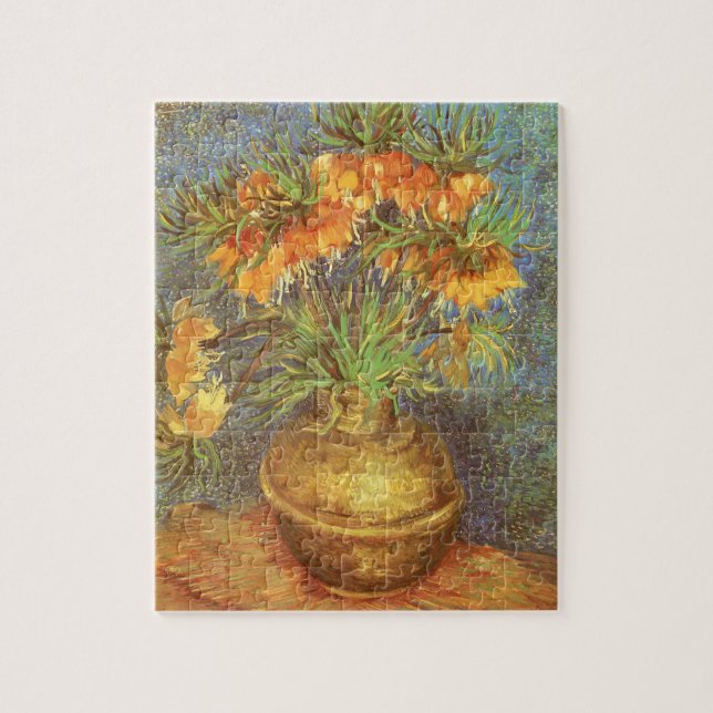 Puzzle Vincent van Gogh - Fritillarias en un jarrón de co (Vertical)