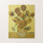 Puzzle Vincent van Gogh | Girasoles, 1888<br><div class="desc">Sombras,  1888 | por Vincent van Gogh | Ubicación del arte: Galería Nacional,  Londres,  Reino Unido | Artista neerlandés | Número de colección de imágenes: BAL970</div>