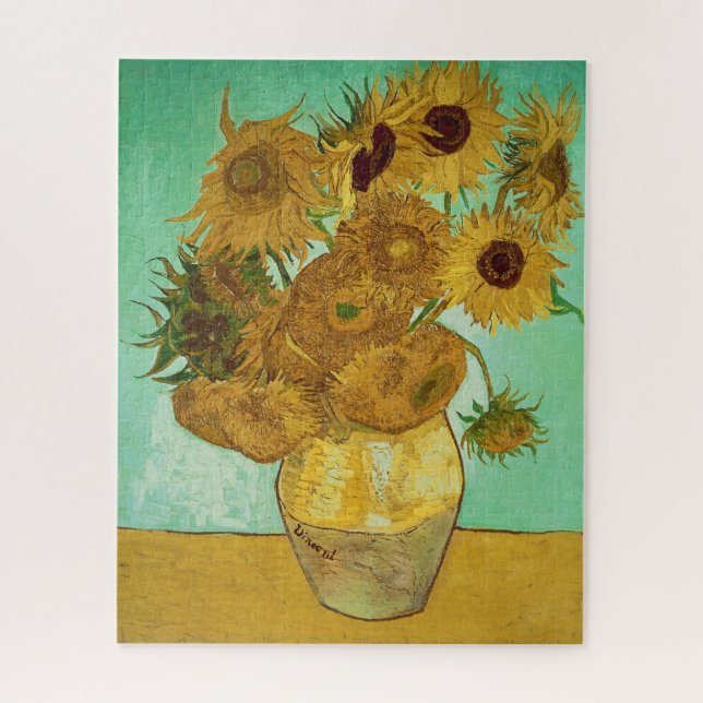 Puzzle Vincent van Gogh | Girasoles, 1888 (Vertical)