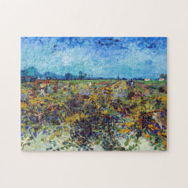 Puzzle Vincent van Gogh - Green Vineyard
