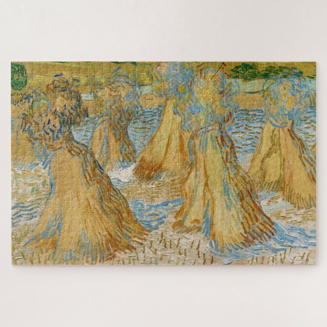 Puzzle Vincent van Gogh - Hojas de Trigo (Horizontal)