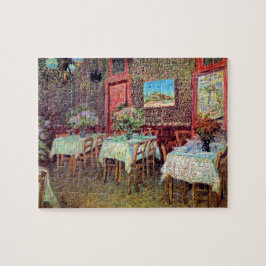 Puzzle Vincent Van Gogh - Interior De Un Restaurante