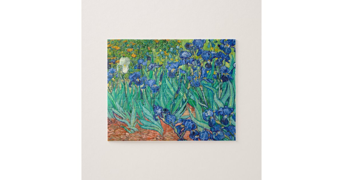 Puzzle Vincent Van Gogh Irises Bella Artes de cosecha flo