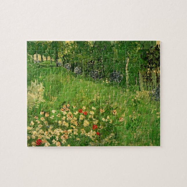 Puzzle Vincent van Gogh - Jardín de Daubigny (Horizontal)