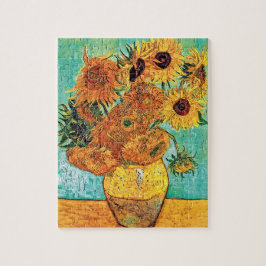 Puzzle Vincent Van Gogh - Jarrón con doce girasoles