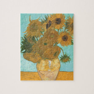 Puzzle Vincent van Gogh - Jarrón con doce girasoles