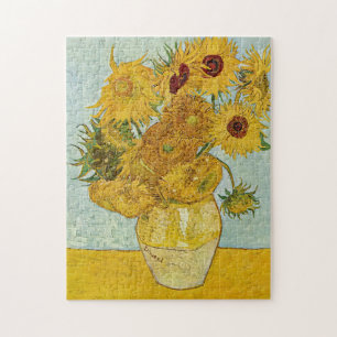 Puzzle Vincent Van Gogh - Jarrón con doce girasoles