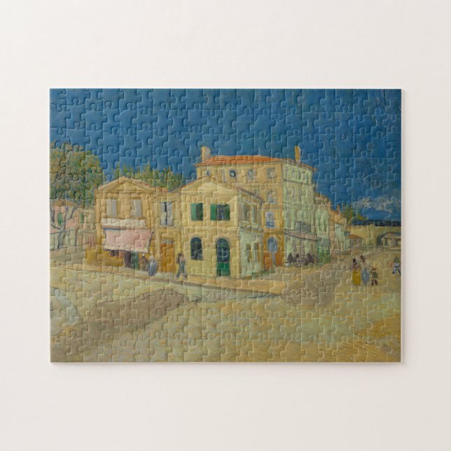 Puzzle Vincent Van Gogh, La Casa Amarilla, La Calle (Horizontal)