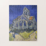 Puzzle VINCENT VAN GOGH - La iglesia de Auvers 1890<br><div class="desc">VINCENT VAN GOGH - La iglesia de Auvers 1890Oil sobre lienzo; reproducción</div>