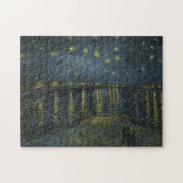 Puzzle Vincent Van Gogh, La noche estrellada sobre el Ród