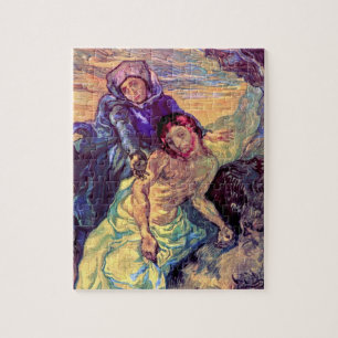 Puzzle Vincent Van Gogh - La Piedad - Jesús y la Virgen M