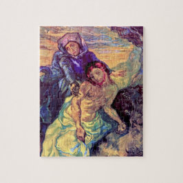 Puzzle Vincent Van Gogh - La Pieta - Jesús y la Virgen Ma