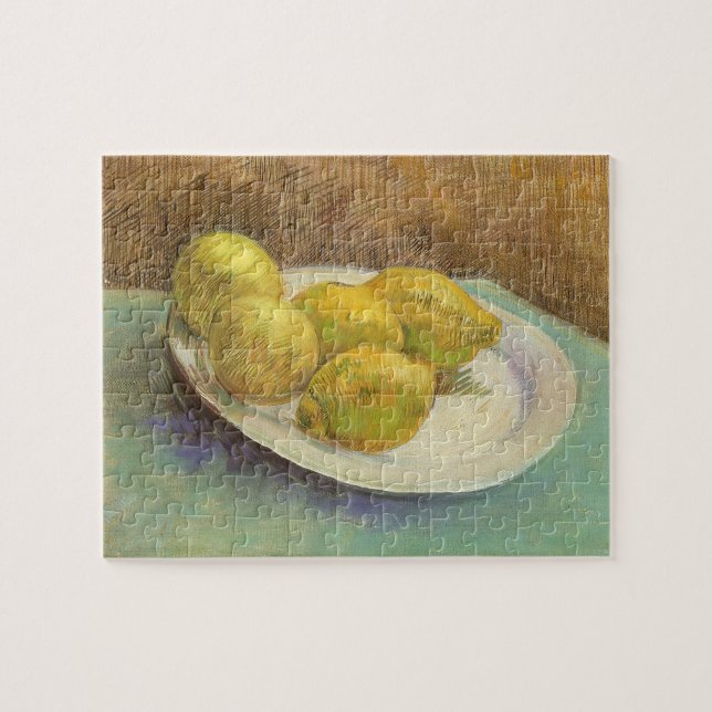 Puzzle Vincent van Gogh - Lemones de la vida en una placa (Horizontal)