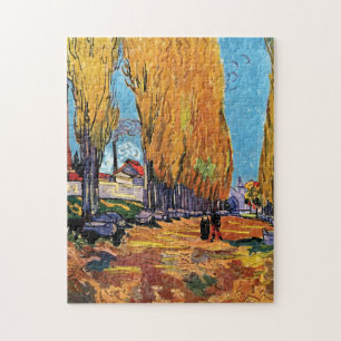 Puzzle Vincent Van Gogh - Les Alyscamps Paisaje de otoño