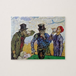 Puzzle Vincent Van Gogh - Los bebedores - Arte fino