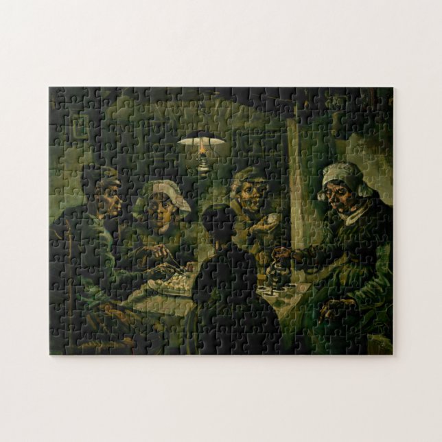 Puzzle Vincent van Gogh - Los comedores de papa (Horizontal)