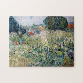 Puzzle Vincent van Gogh - Miss Gachet en su jardín