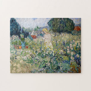 Puzzle Vincent van Gogh - Miss Gachet en su jardín