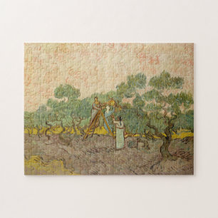 Puzzle Vincent van Gogh - Mujeres recogiendo aceitunas