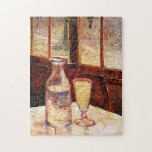 Puzzle Vincent Van Gogh - Naturaleza muerta con absenta
