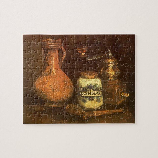 Puzzle Vincent van Gogh - Naturaleza muerta con molinillo (Horizontal)
