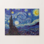 Puzzle VINCENT VAN GOGH - Noche estrellada 1889<br><div class="desc">VINCENT VAN GOGH - Noche estrellada 1889Óleo sobre lienzo</div>