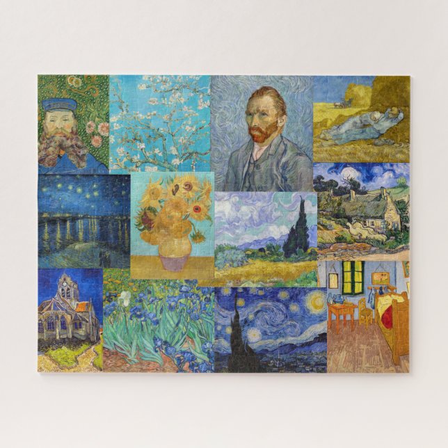 Puzzle Vincent Van Gogh - Obra maestra (Horizontal)