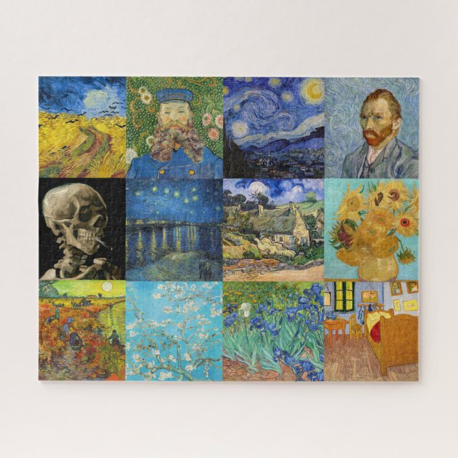 Puzzle Vincent Van Gogh - Obra maestra (Horizontal)