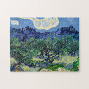 Puzzle Vincent van Gogh - Olivos con los Alpilles