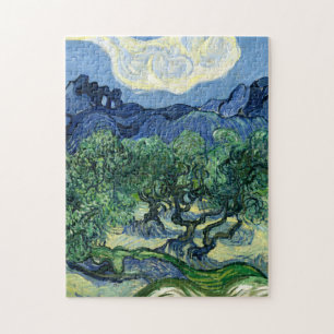 Puzzle Vincent Van Gogh Olivos Paisaje Montañoso