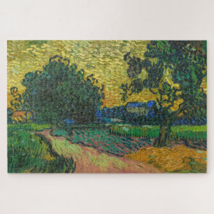 Puzzle Vincent van Gogh - Paisaje al Crepúsculo